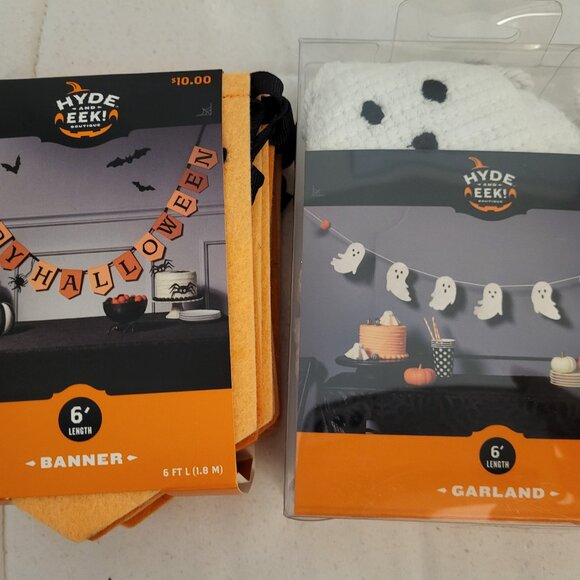 Target Hyde and Eek! Halloween Banner/Garland. Set of 2. SOLD OUT. - Picture 1 of 5